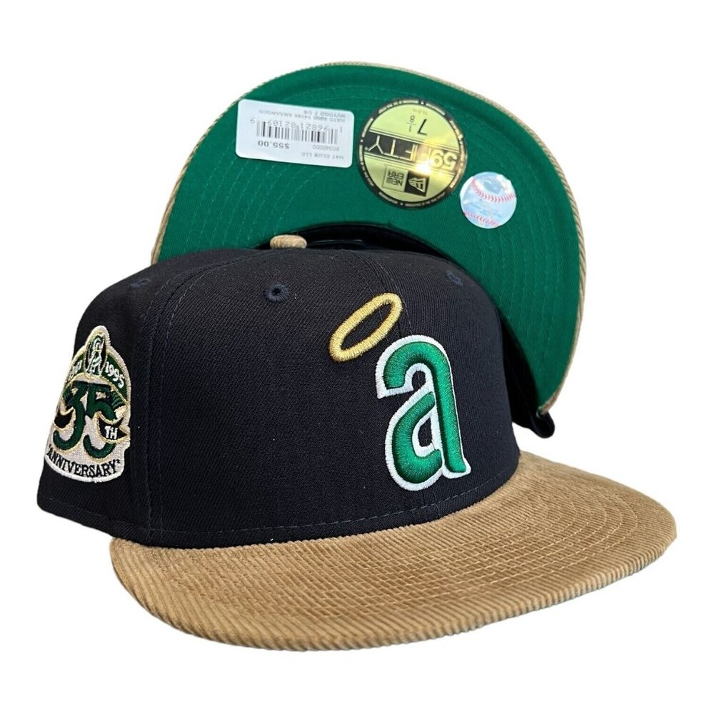 New Era Anaheim Angels 59FIFTY Fitted Hat Navy 35th Year Side Patch